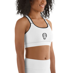 Xaza White Sports bra