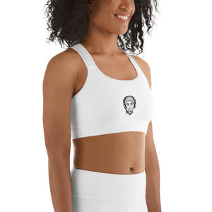 Xaza White Sports bra