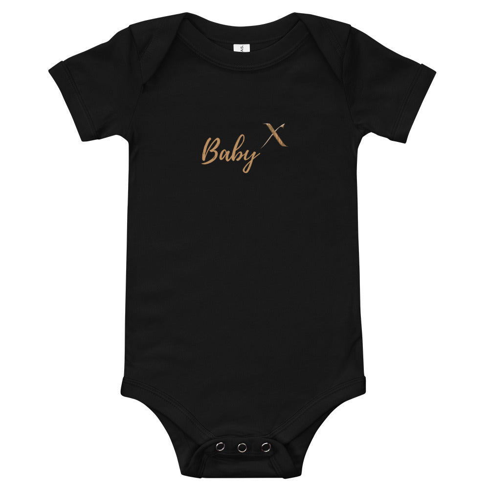 Baby x short sleeve one piece