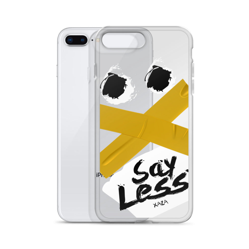 XaZa "Say Less" iPhone Case