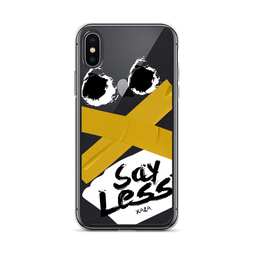 XaZa "Say Less" iPhone Case