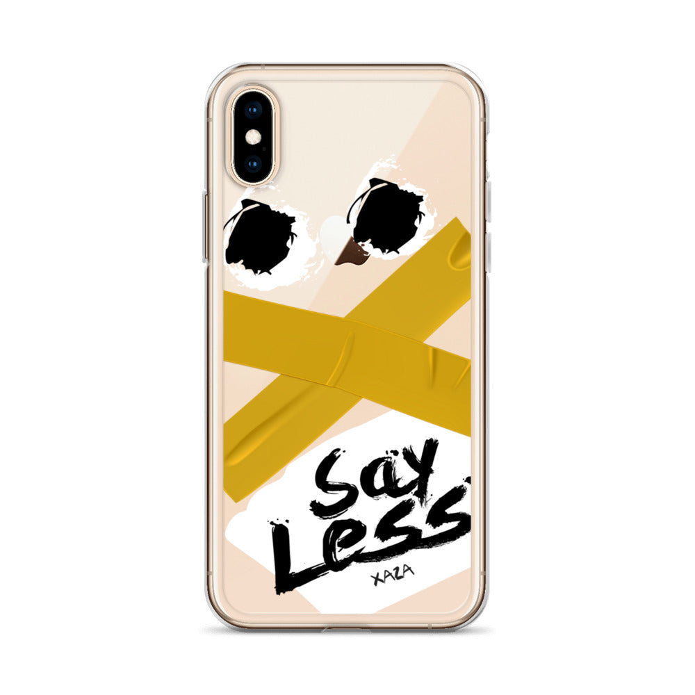 XaZa "Say Less" iPhone Case