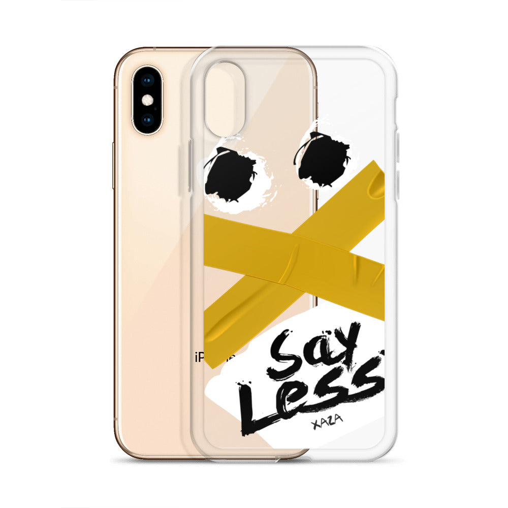 XaZa "Say Less" iPhone Case