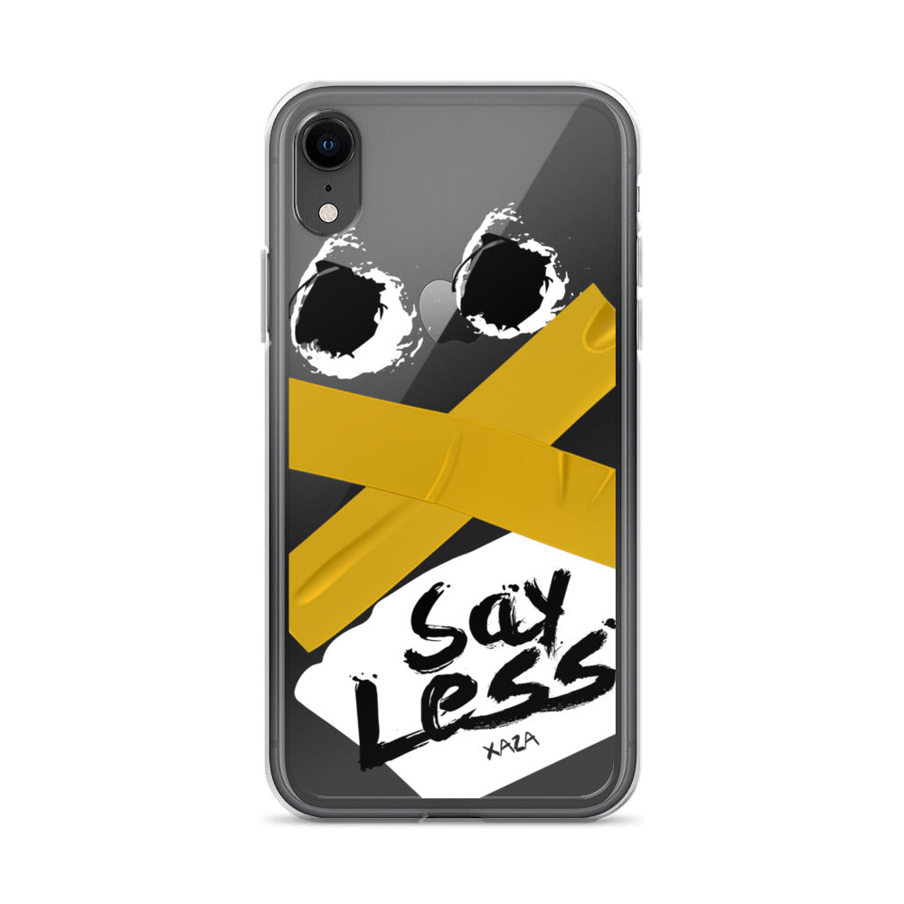 XaZa "Say Less" iPhone Case