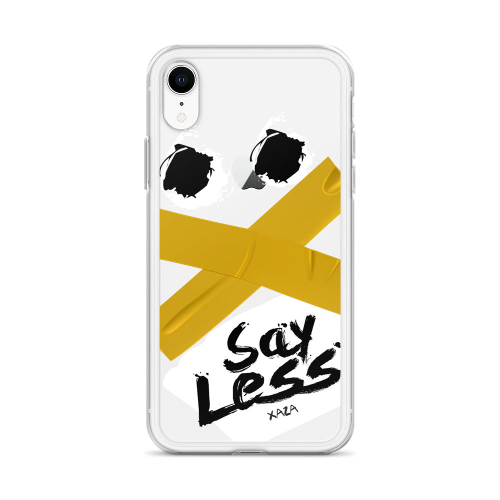 XaZa "Say Less" iPhone Case