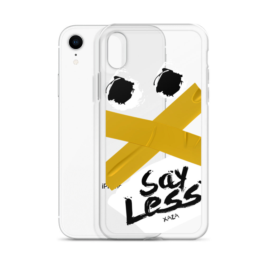 XaZa "Say Less" iPhone Case