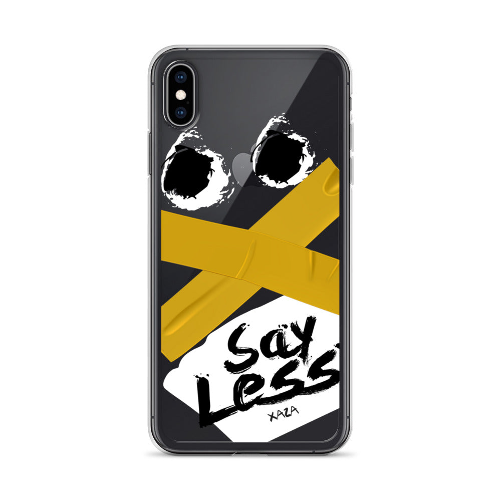 XaZa "Say Less" iPhone Case