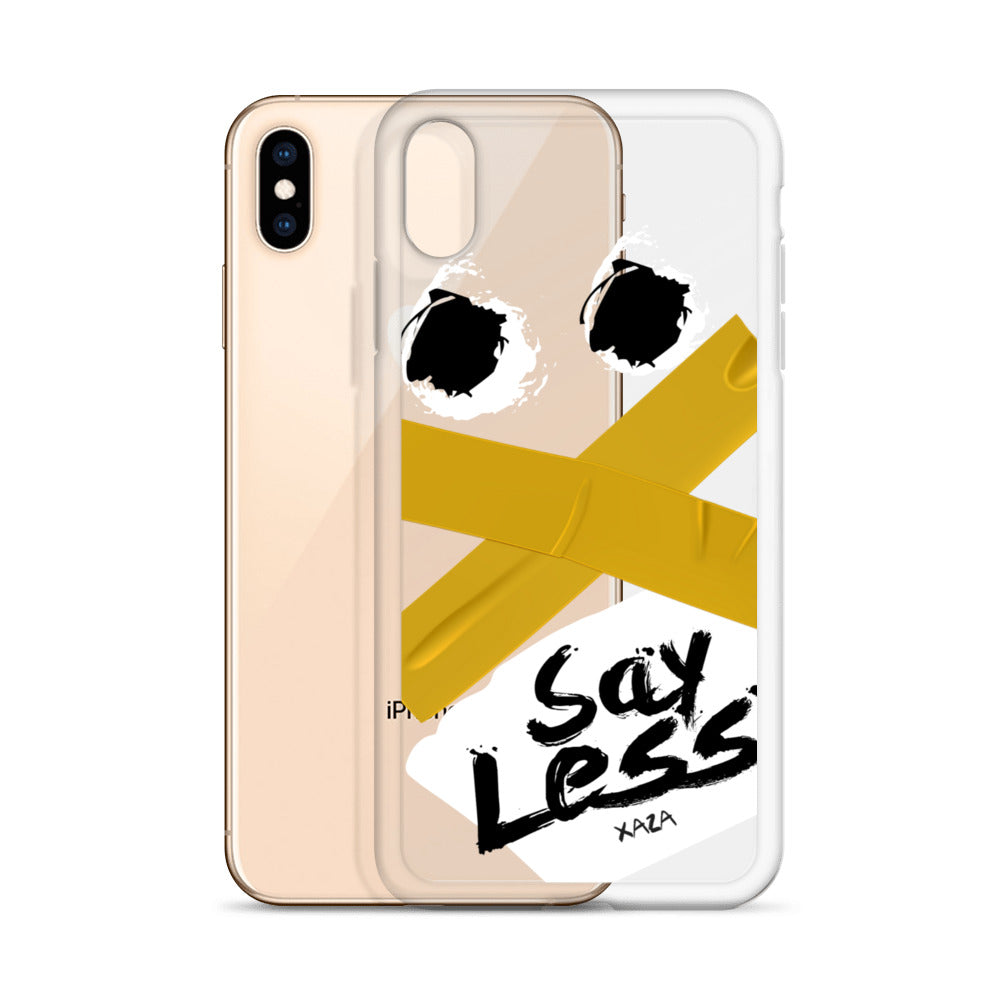 XaZa "Say Less" iPhone Case