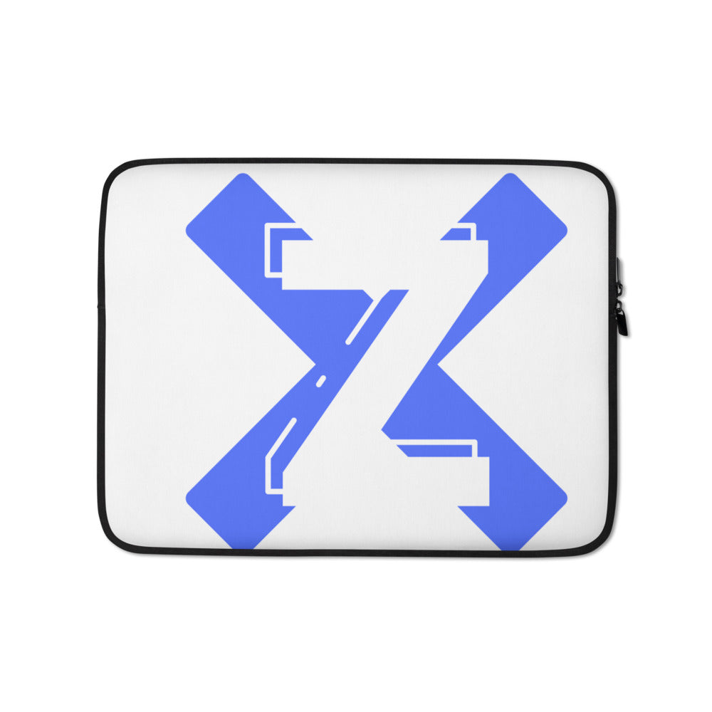 Blue White XZ Laptop Sleeve