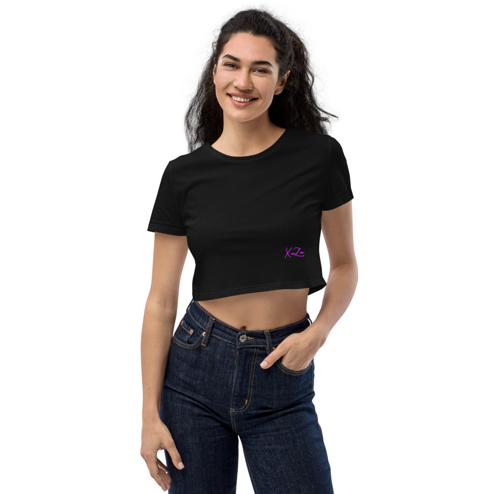 Xaza Pink Organic Crop Top