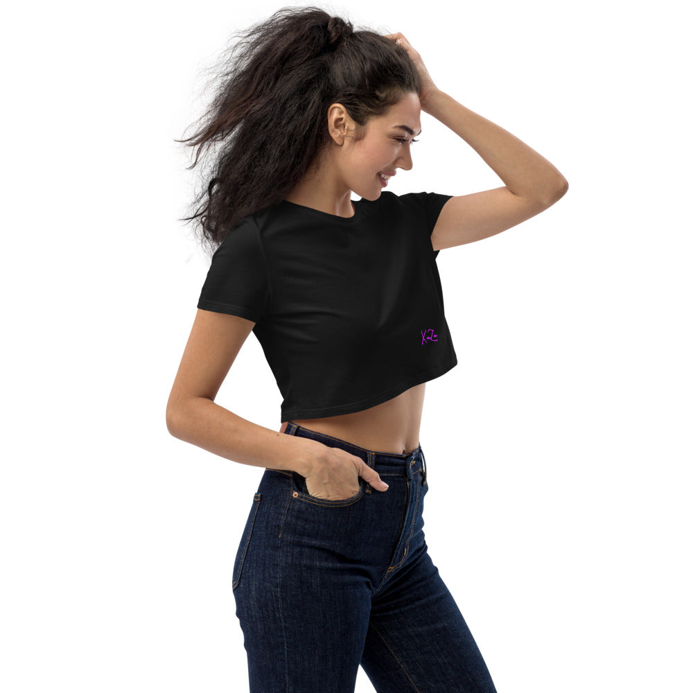 Xaza Pink Organic Crop Top