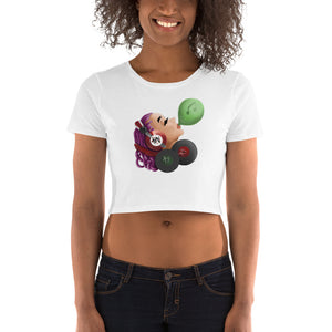 Xaza Pop Women’s Crop Tee