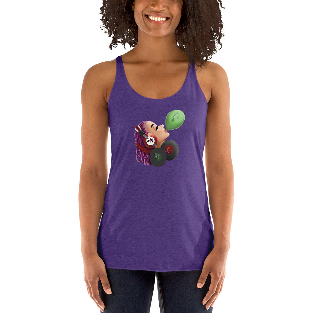 Xaza Pop Women's Racerback Tank