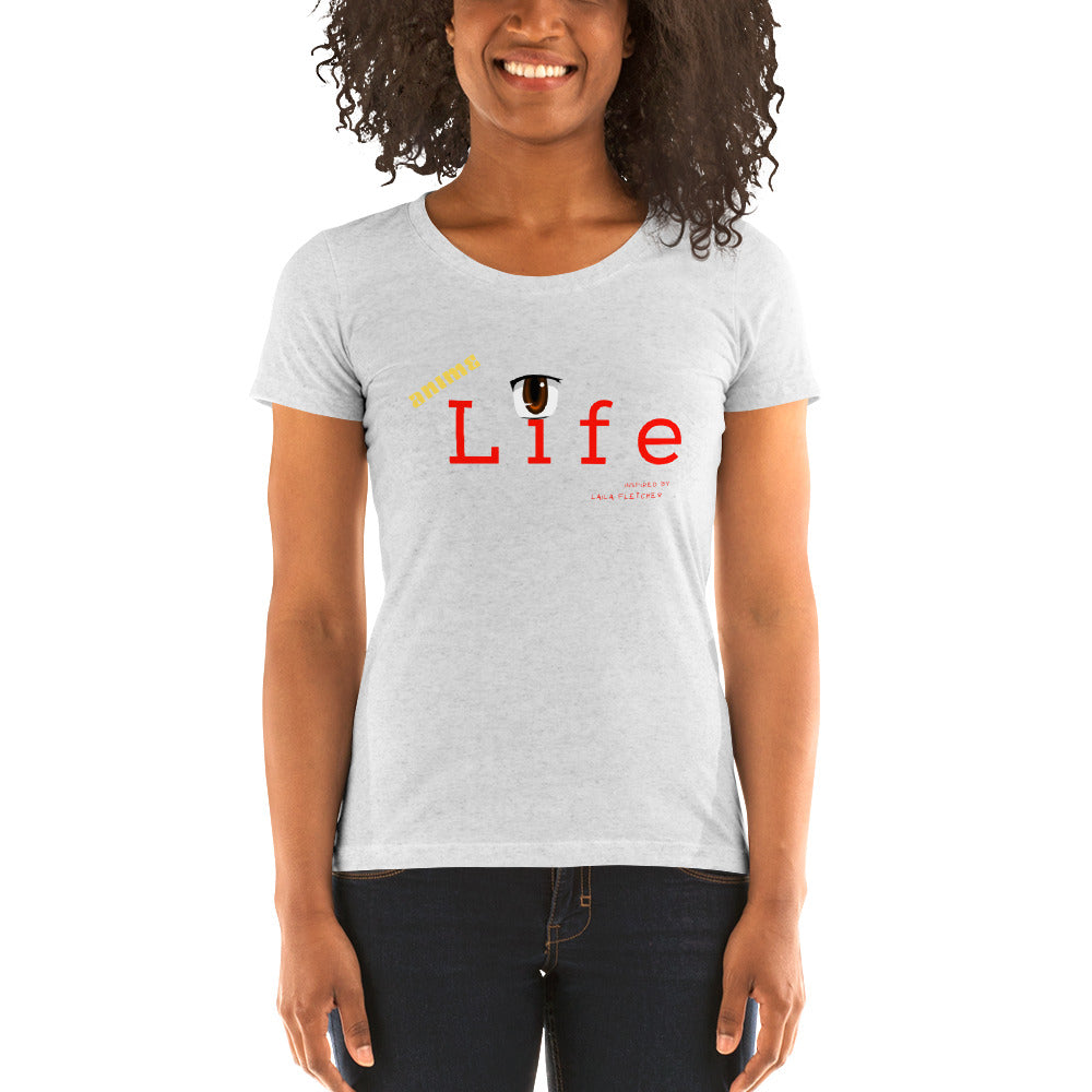 Anime is Life inspired by Laila Fletcher Ladies' t-shirt